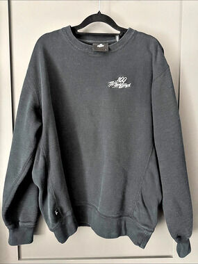 100 Thieves Foundations Crewneck Sweatshirt Black Large